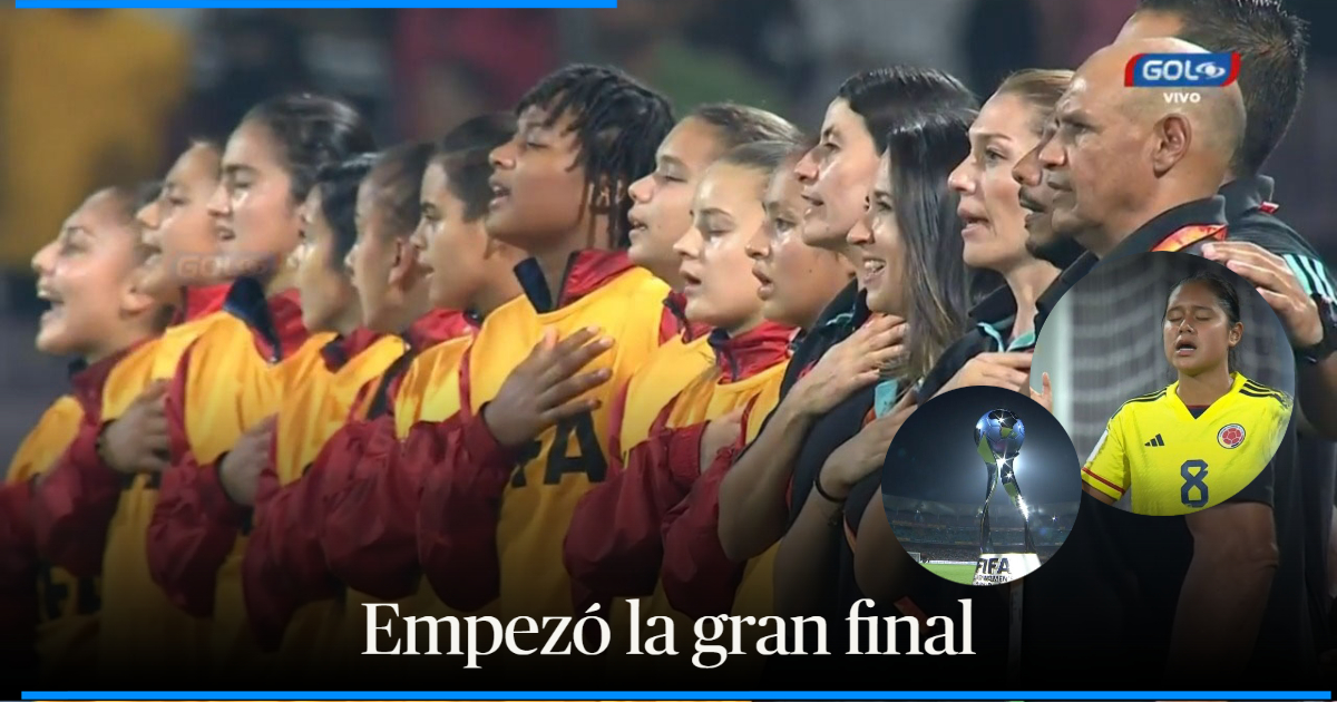 ¡Llegó el día soñado! Colombia vs. España final Mundial Sub17 femenino